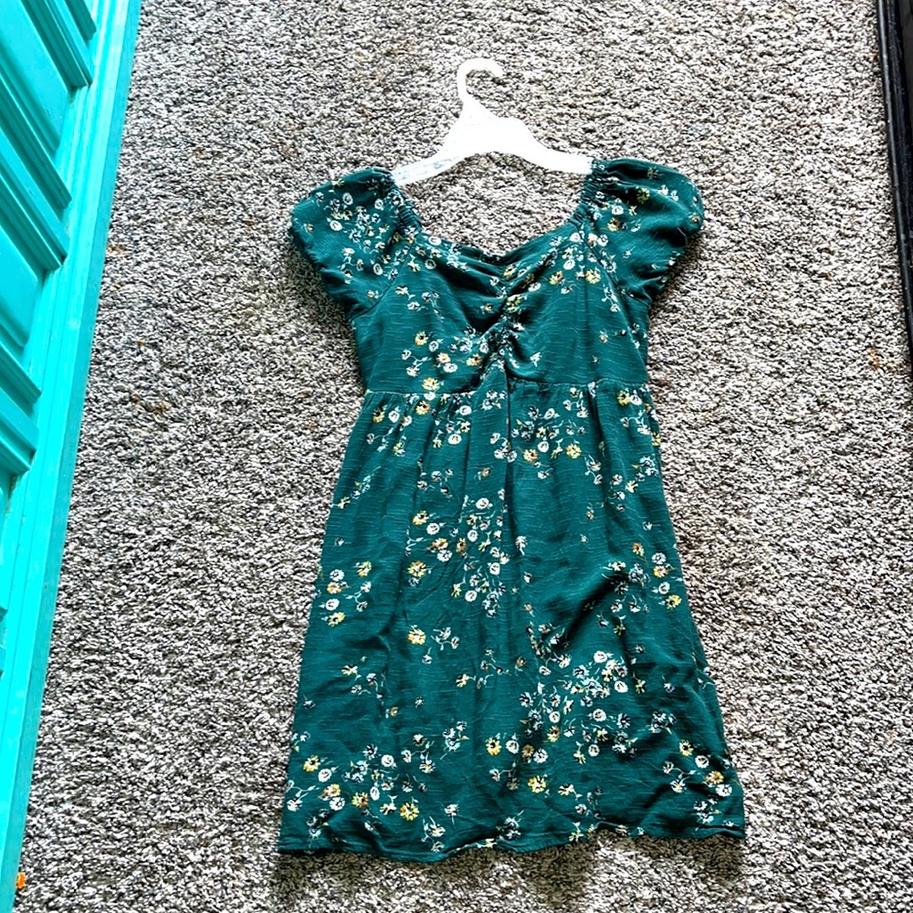 Flowy kids dress, L 10/12